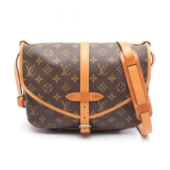 Louis Vuitton Saumur 30 Shoulder Bag, Coated Canvas and Leather, Monogram, Women - Picture 1 of 10